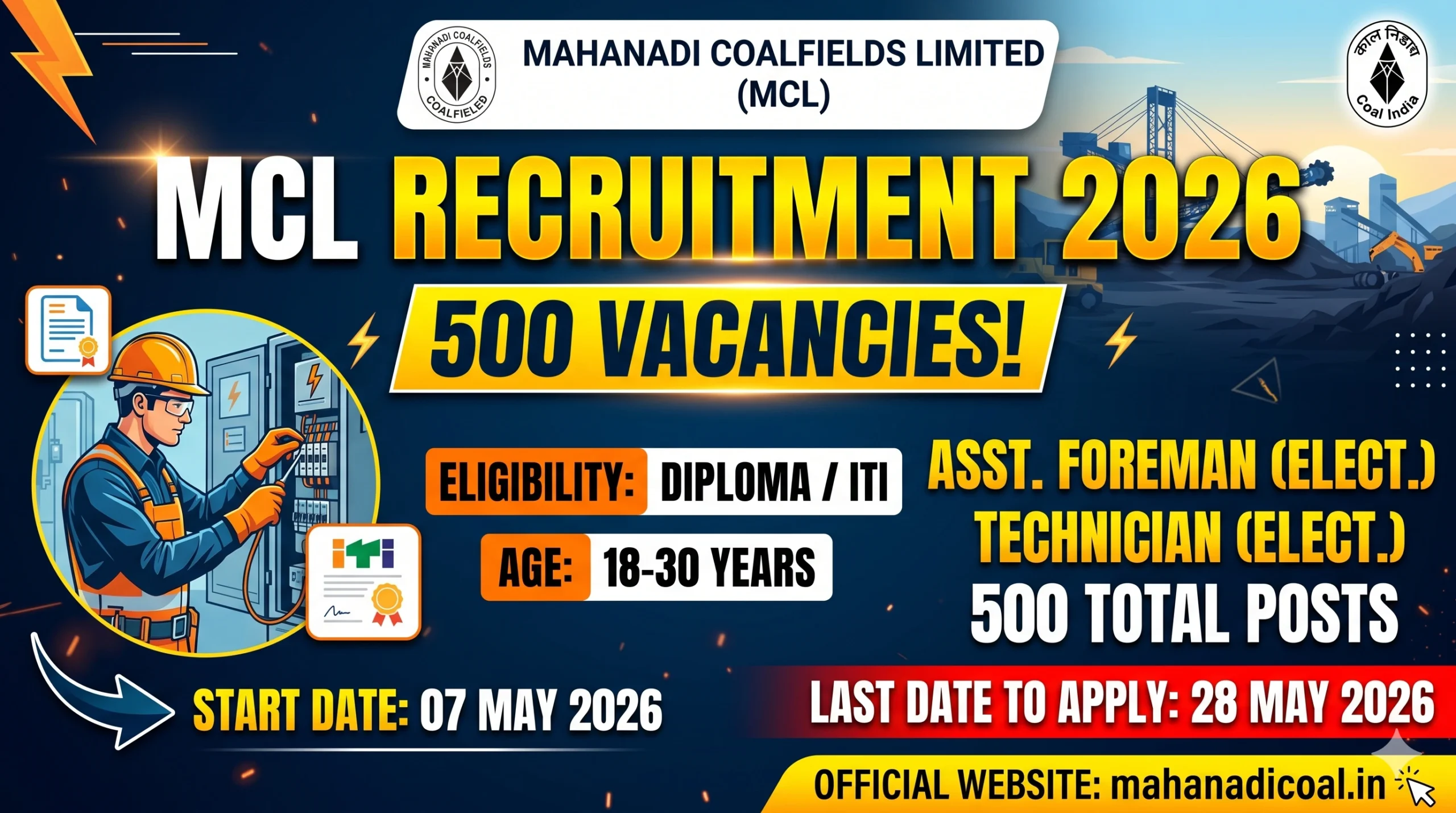 MCL Recruitment 2026