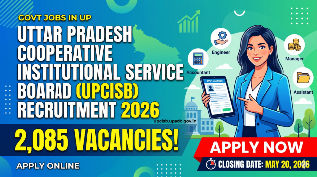 UPCISB Recruitment 2026
